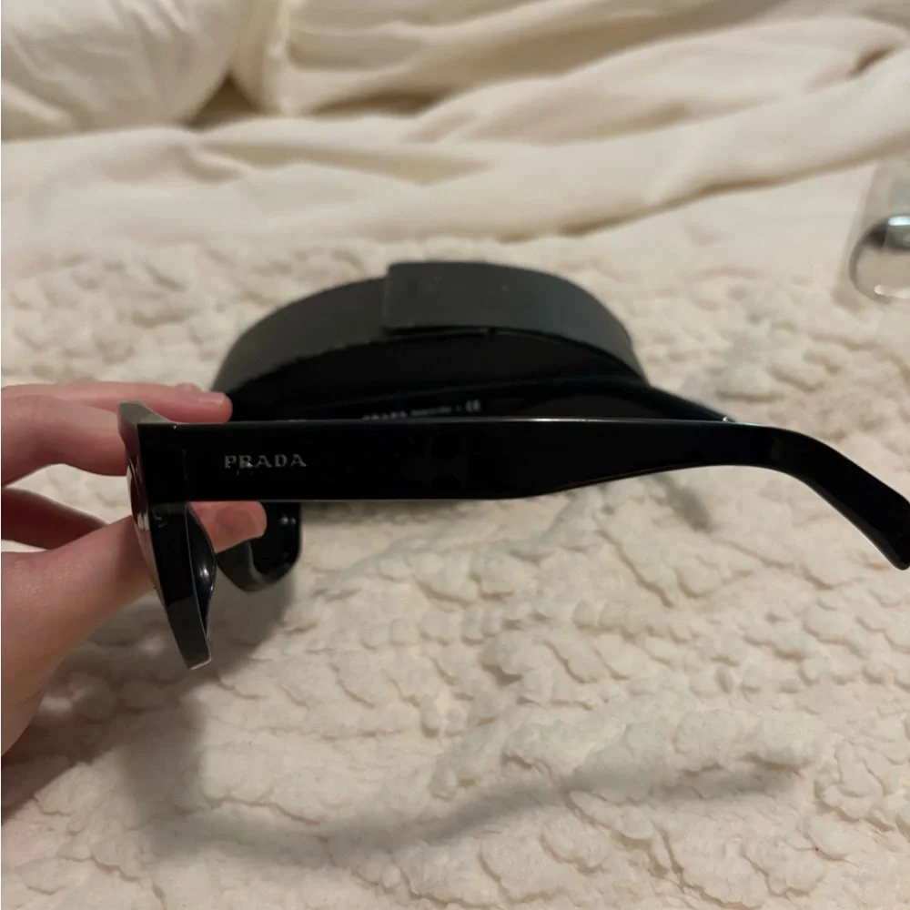 Prada Women's Black Sunglasses - Picture 2 of 5